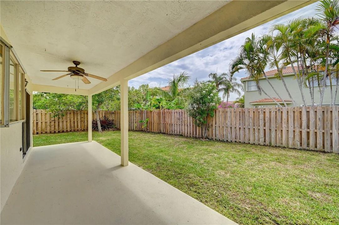 Large Covered Patio