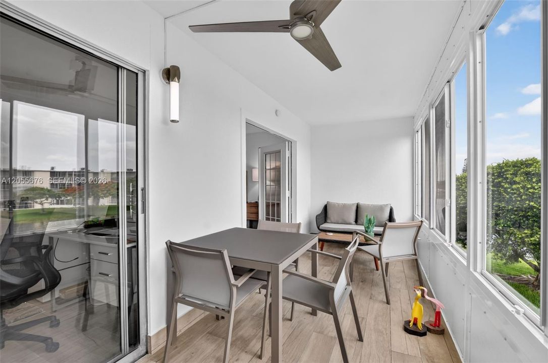 Enjoy your breakfast and coffee along with your view.