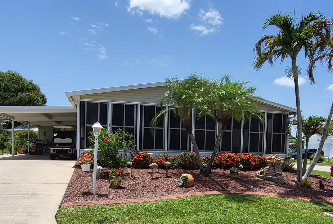 Front with Carport