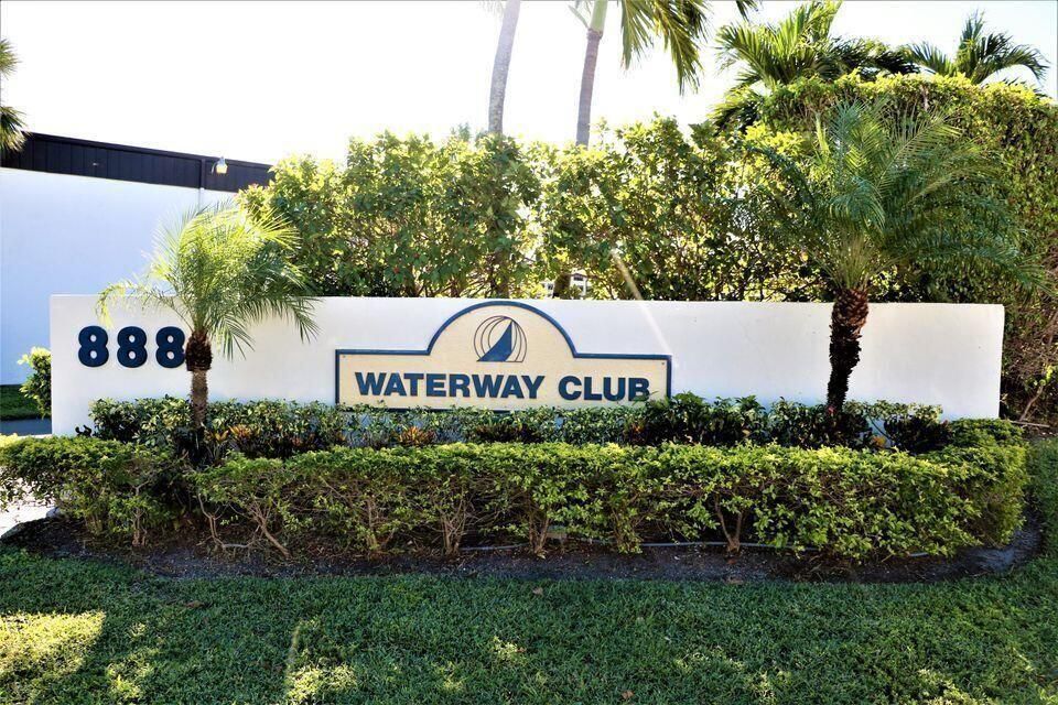 Waterway Entryway sign