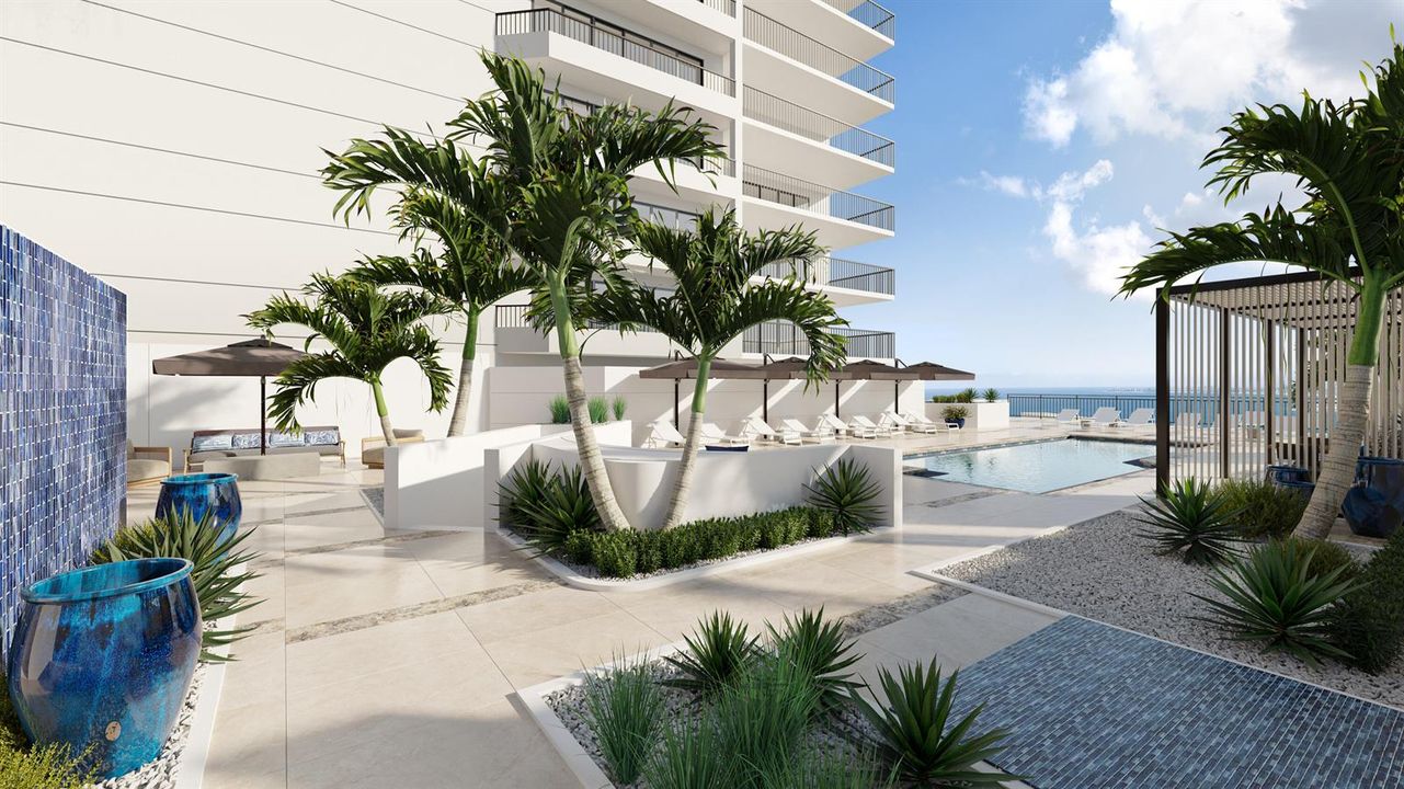 FITNESS CENTER RENDERING