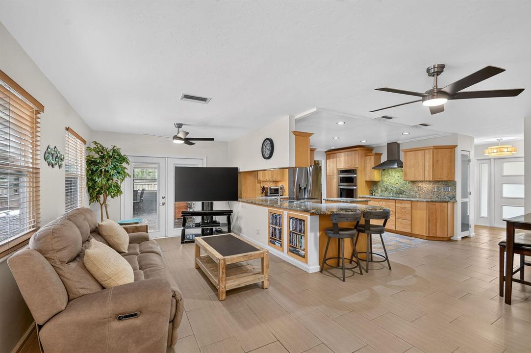 Family Room to Kitchen