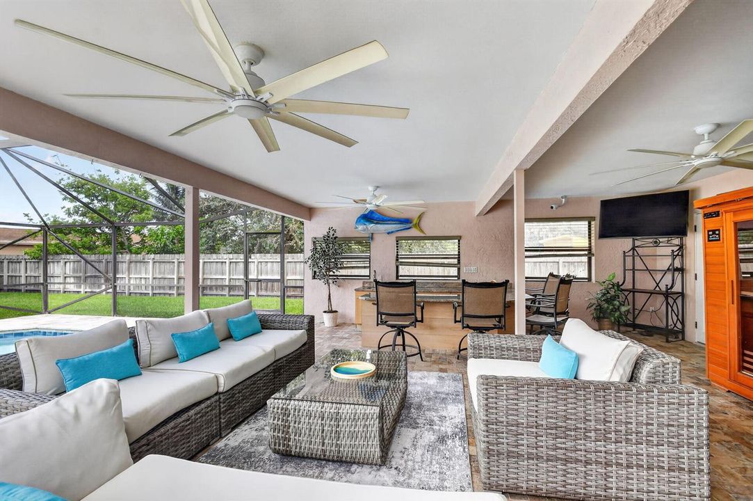 Expansive Covered Patio