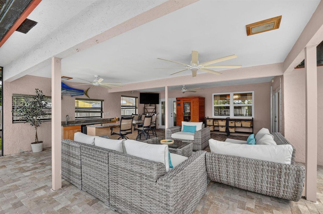 Expansive Covered Patio