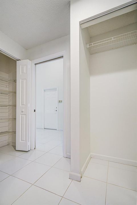 Plenty of closet space