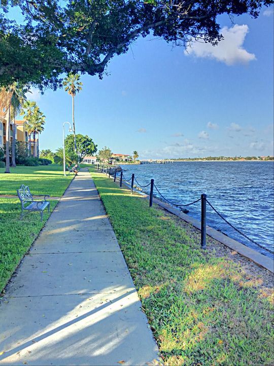 Yacht Club Waterfront Walking Paths and