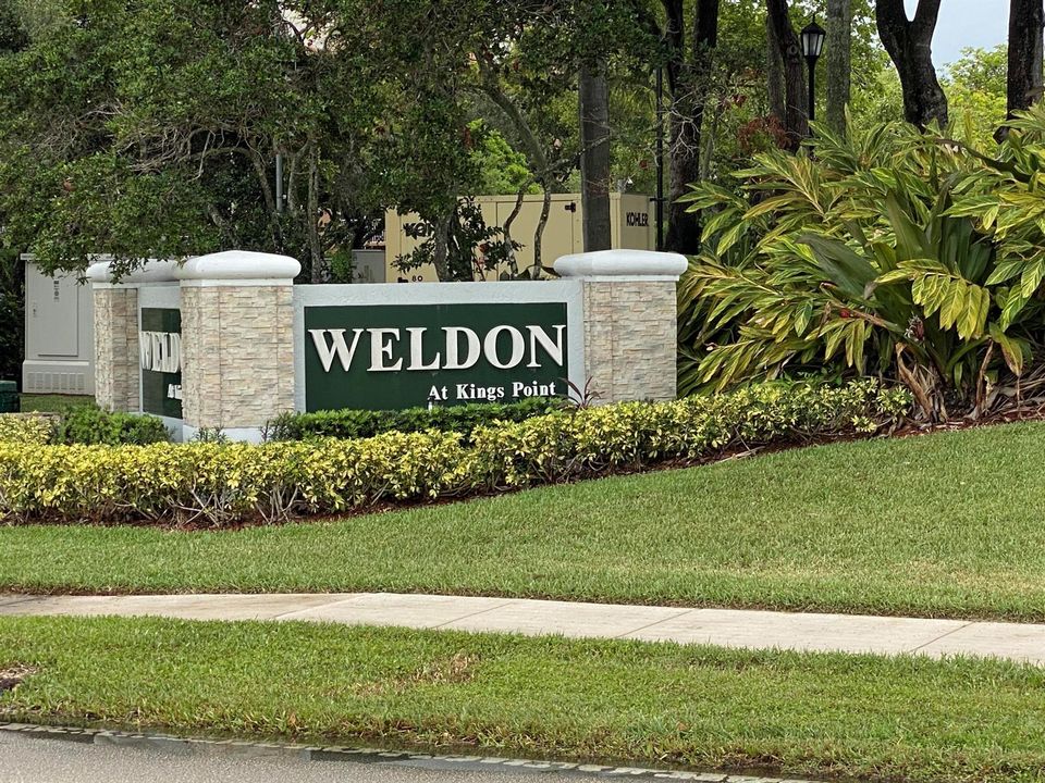Weldon @ Kings Point
