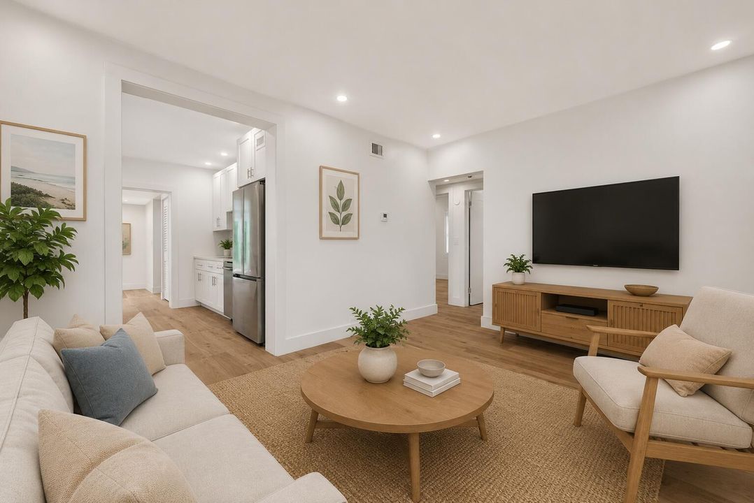 Ai Staged Family Room
