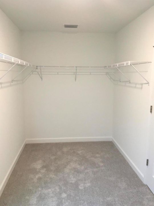 Master walk in closet