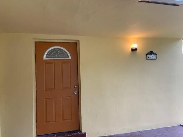 Private entrance