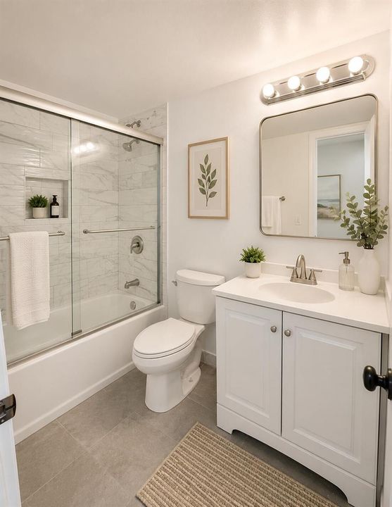 Bathroom Staged Visual