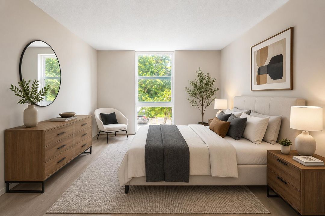 Bedroom Visual Staged