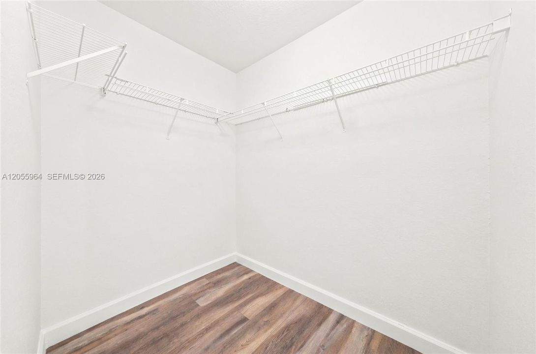 Walk-in closet #1
