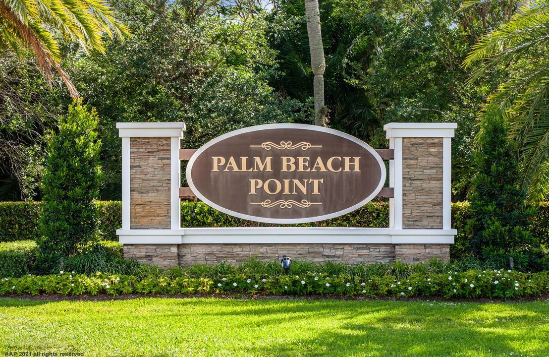 Palm Beach Point Sign AAP 2021