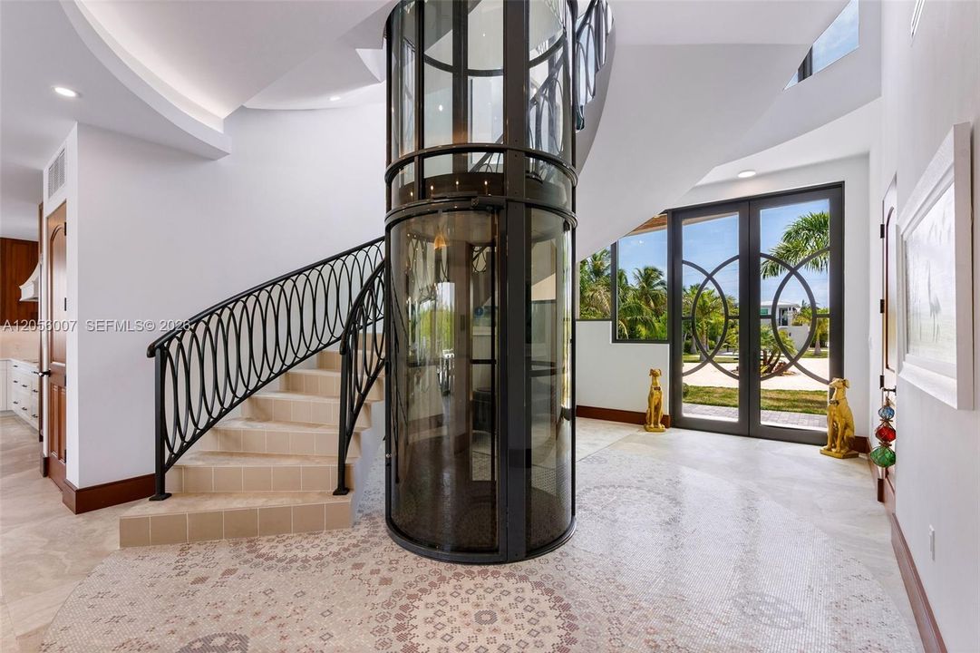 Foyer and Elevator