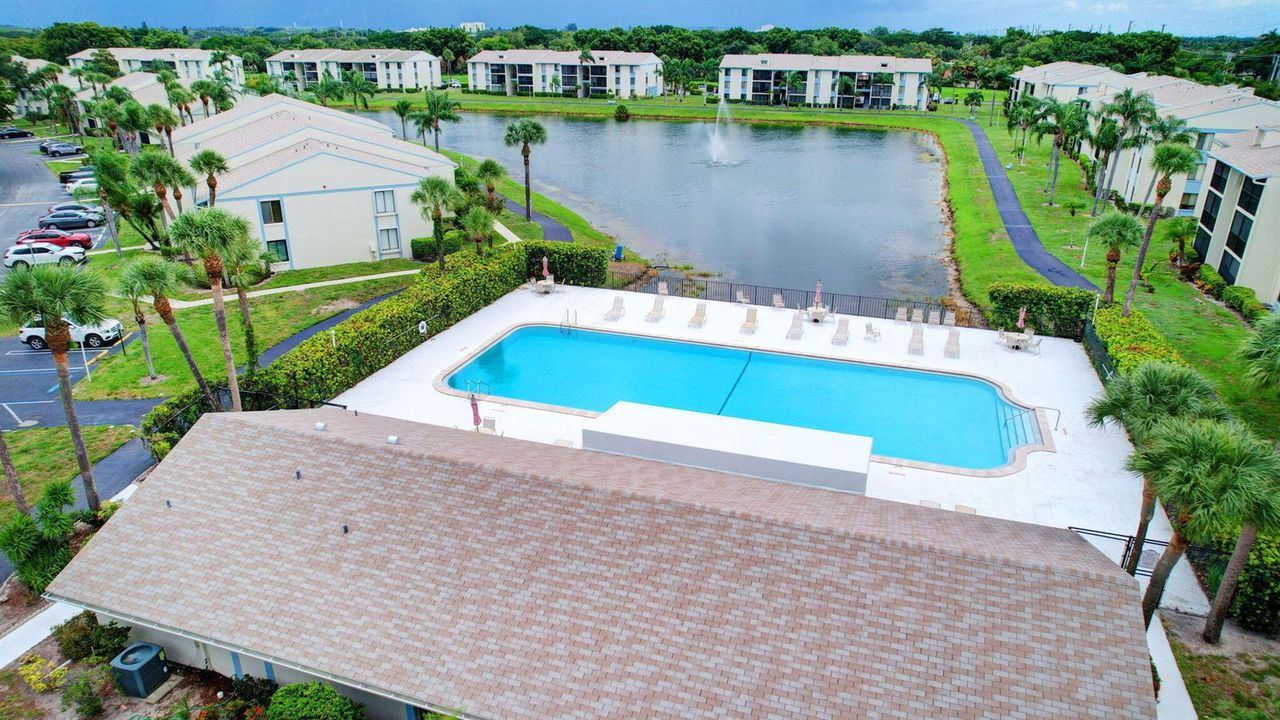 Pool aerial