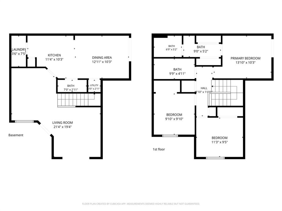 Floorplan w: dimensions