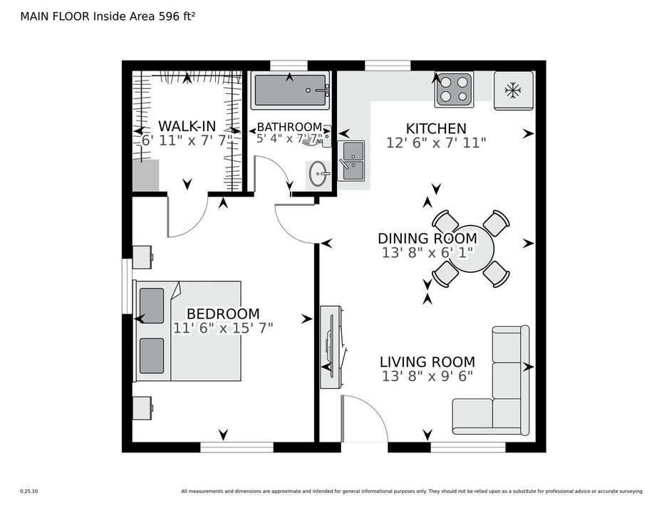 Floor plan with Dimensions