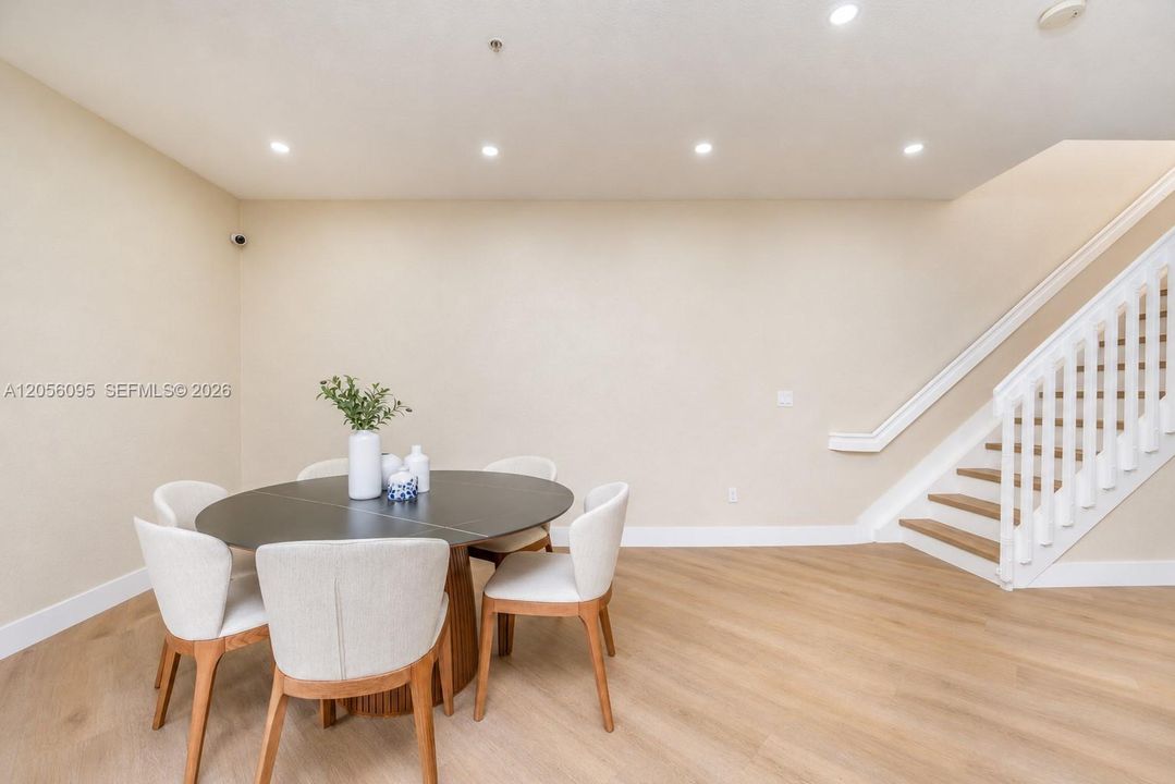 Family room/dining room