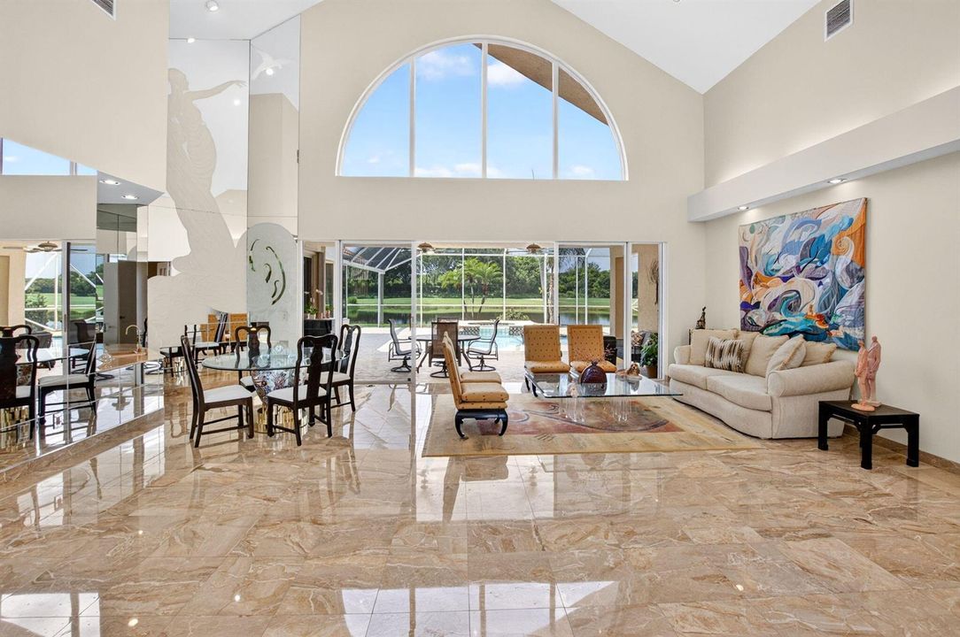grand living area