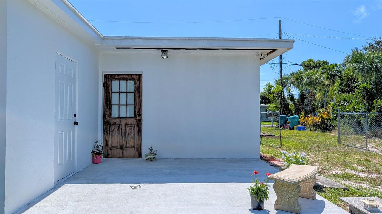 Back Patio