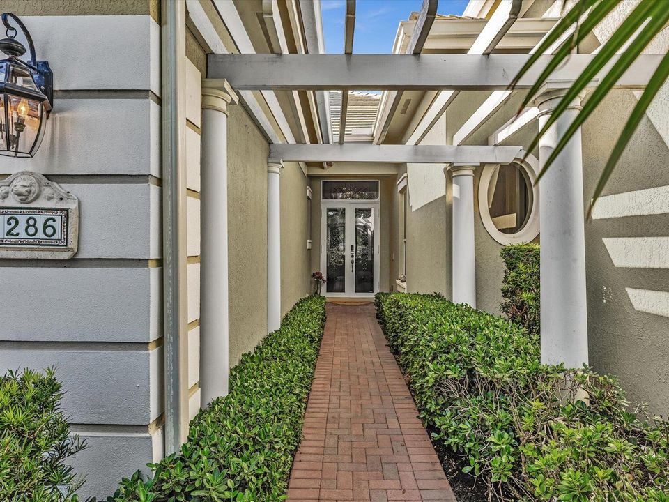 Paver Entrance