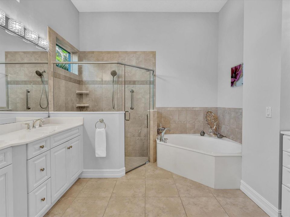 Shower and Soaking tub