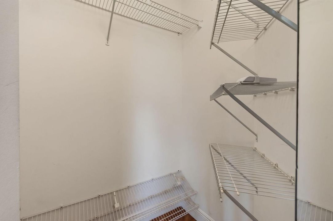 2 WALK-IN CLOSETS IN MASTER SUITE