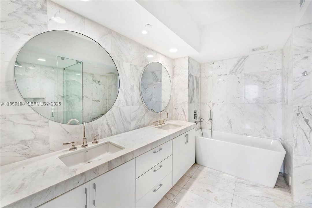 primary  bathroom
