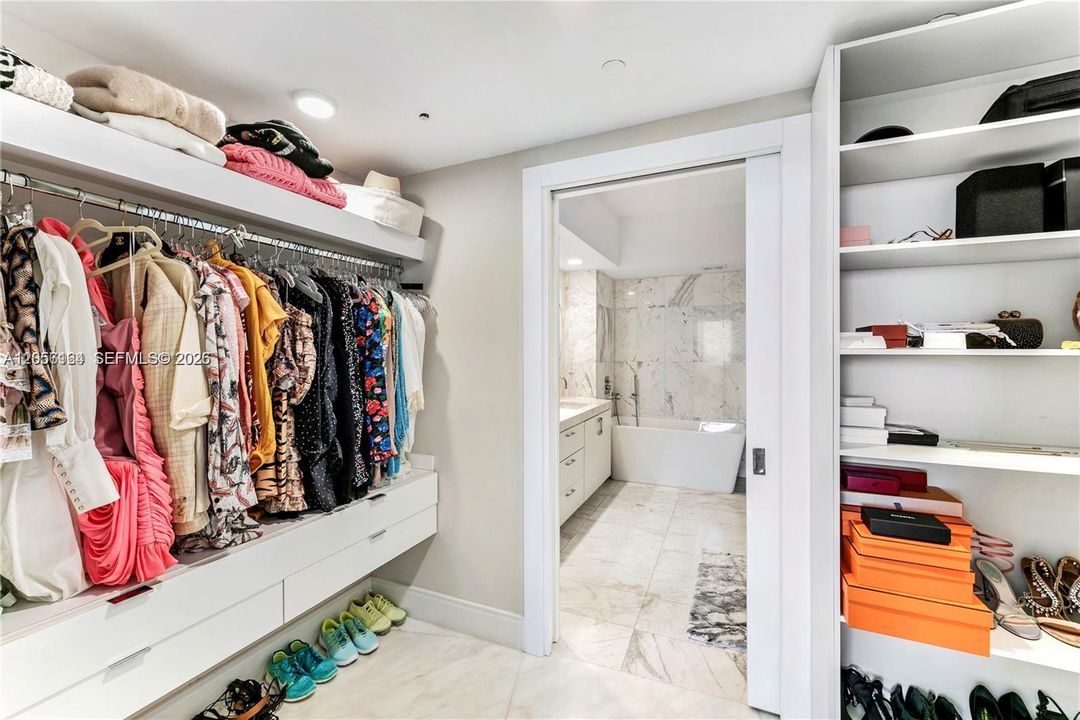 primary closet