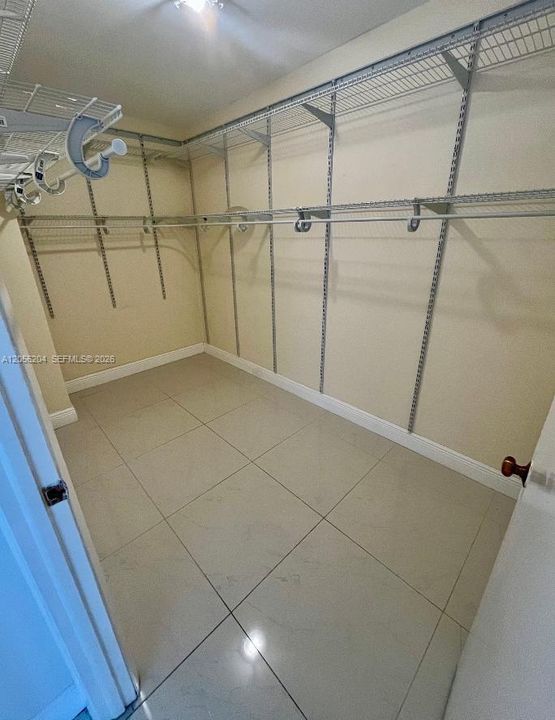 huge master walk-in closet