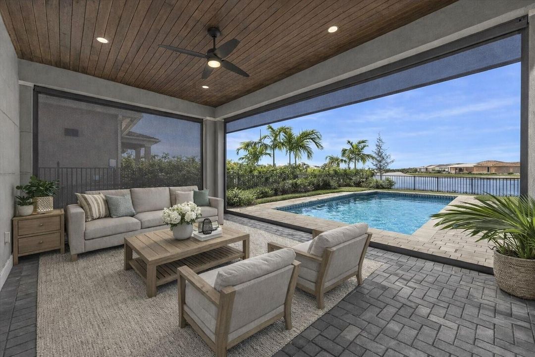 Virtual Patio with Pool