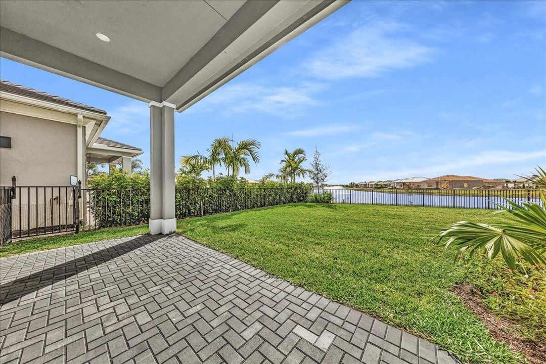 Patio and Yard