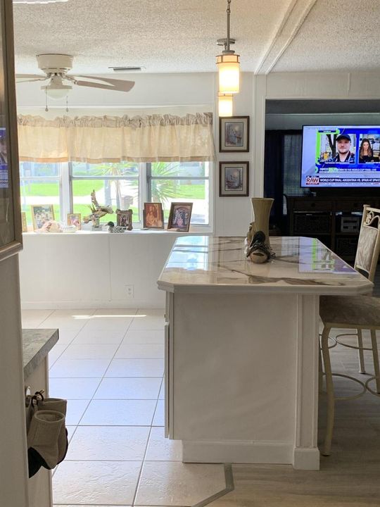 Kitchen to Den