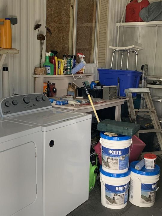 Outside Laundry and Storage