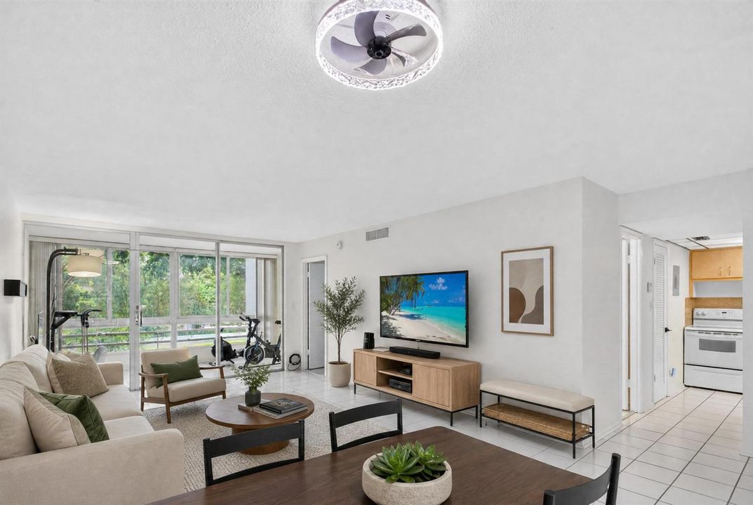 Living Room Staged