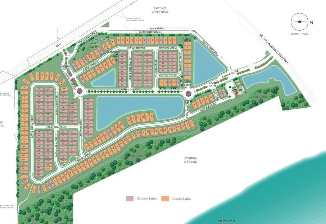 Harbor Isle Site Map