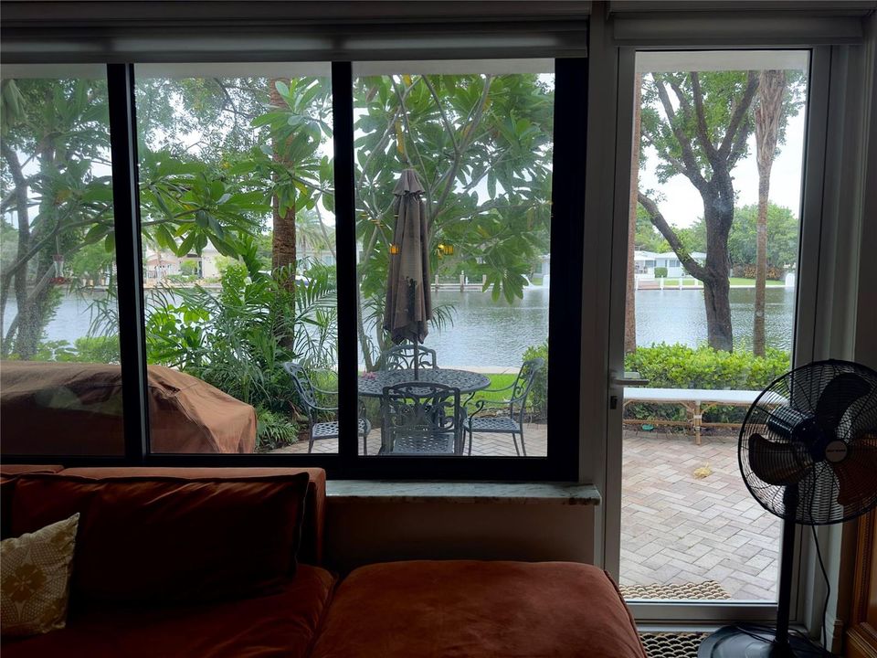 View from the living room