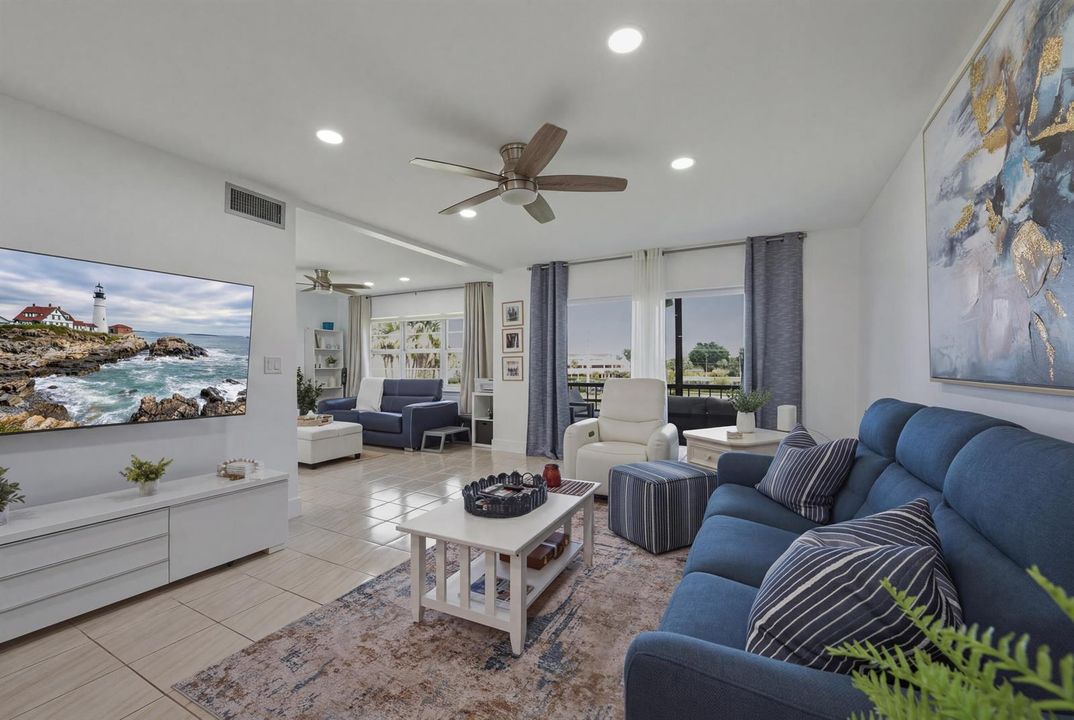 1. Living Room Covertible Balcony View