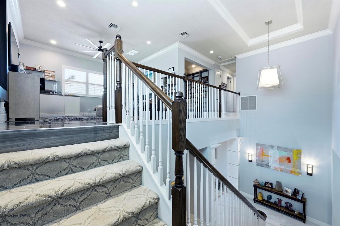 2nd Story to Loft & Bedrooms