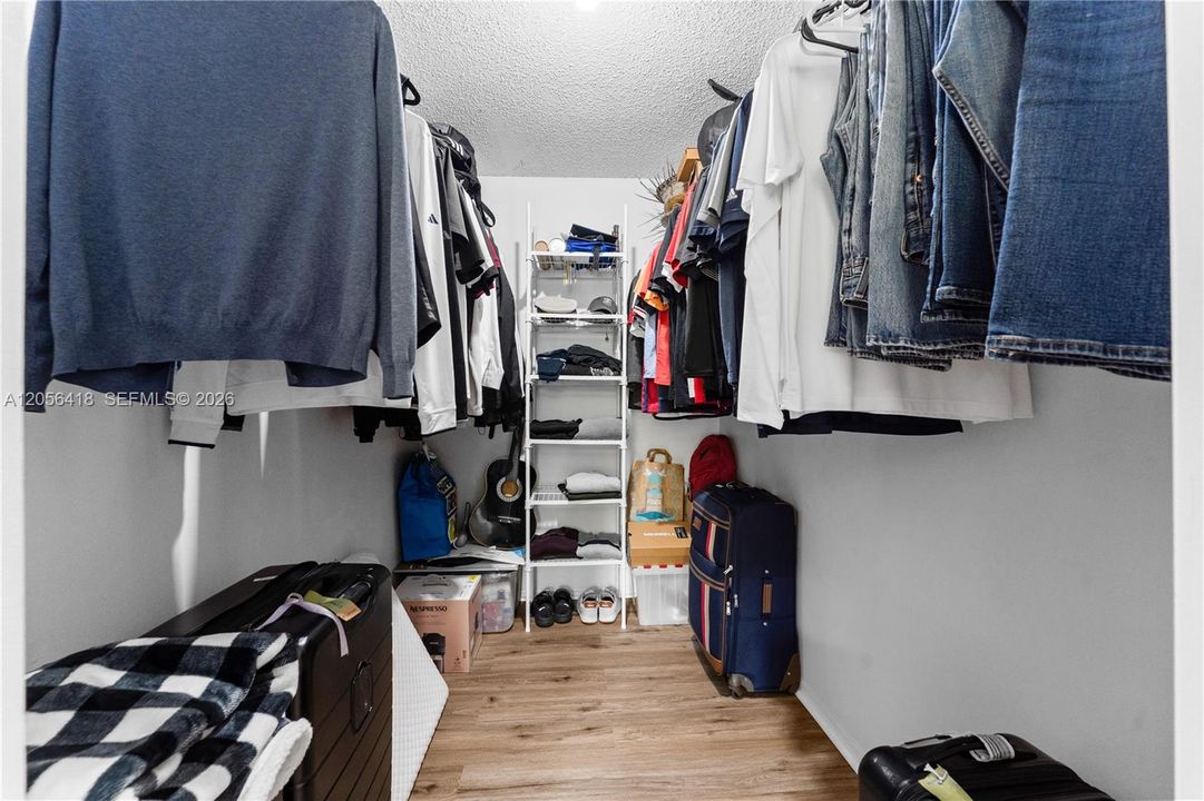 Master closet
