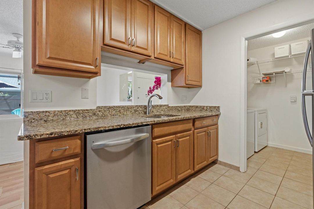 Kitchen with New Dishwasher
