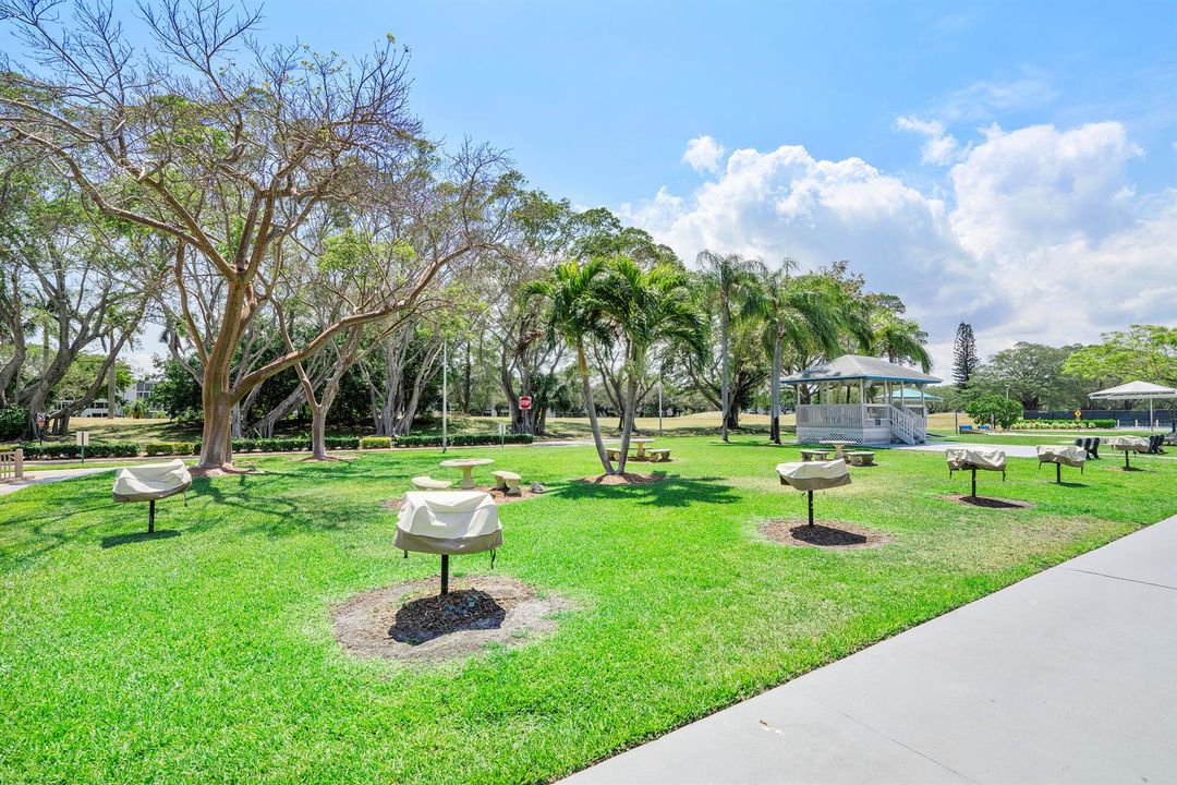 BBQ area