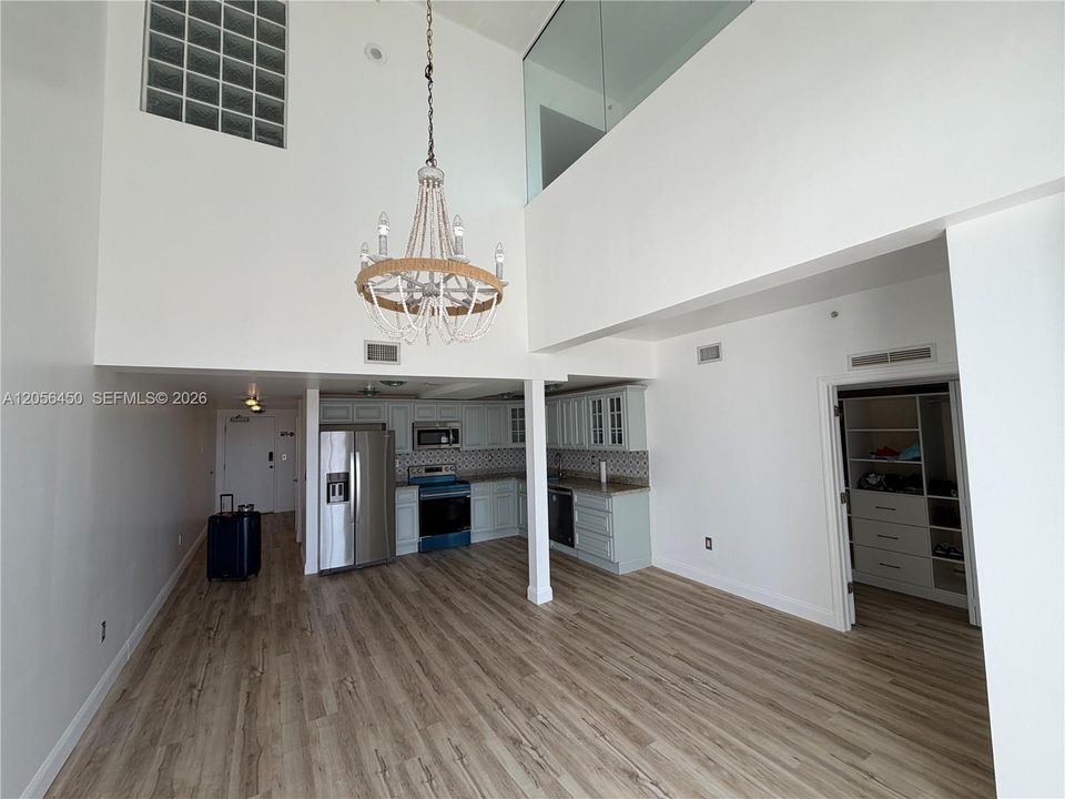 High Ceilings.