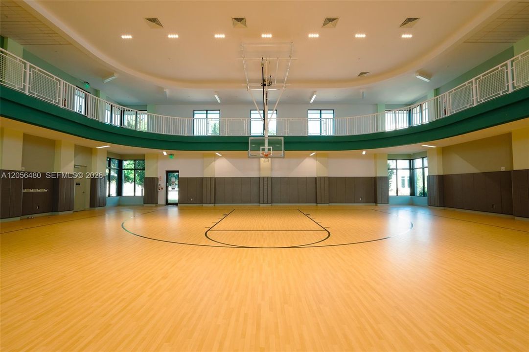Basketball court