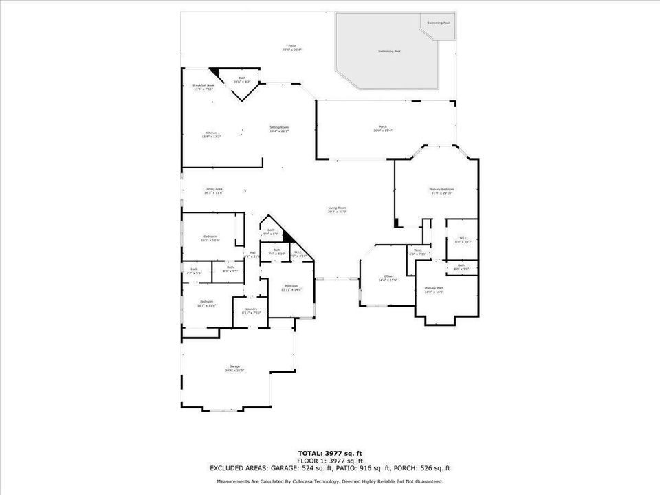 2313 GB floor plan