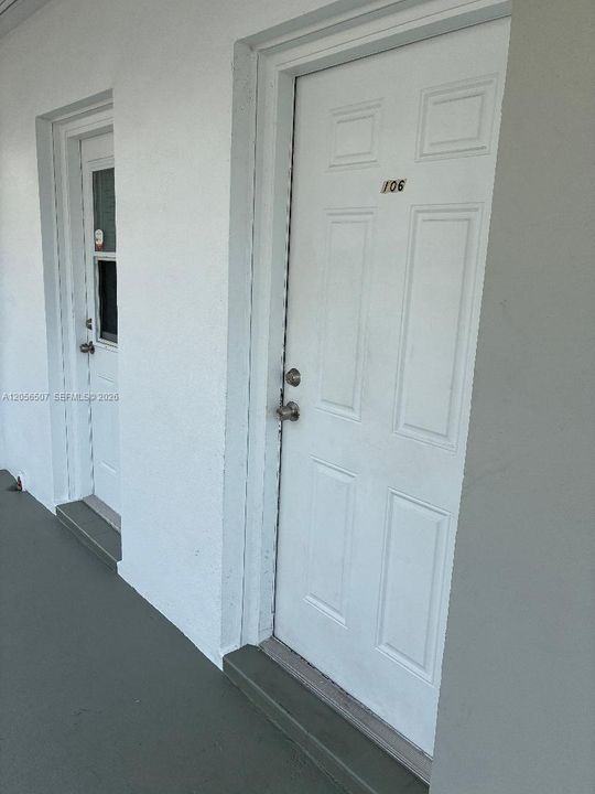 ENTRANCE DOOR TO APT