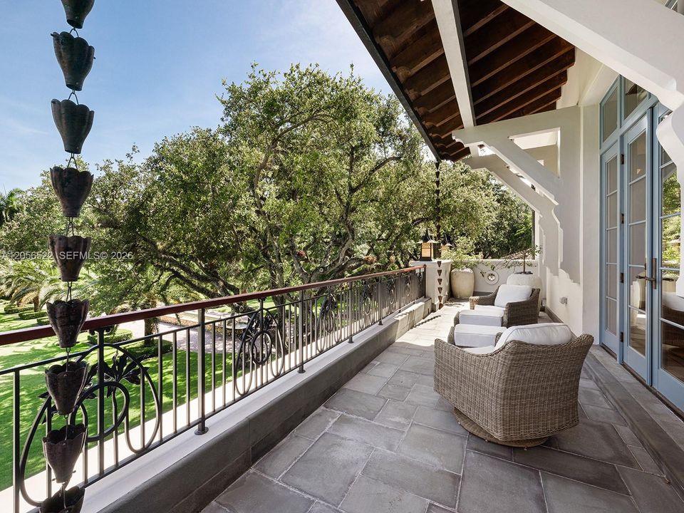 Primary balcony/patio.