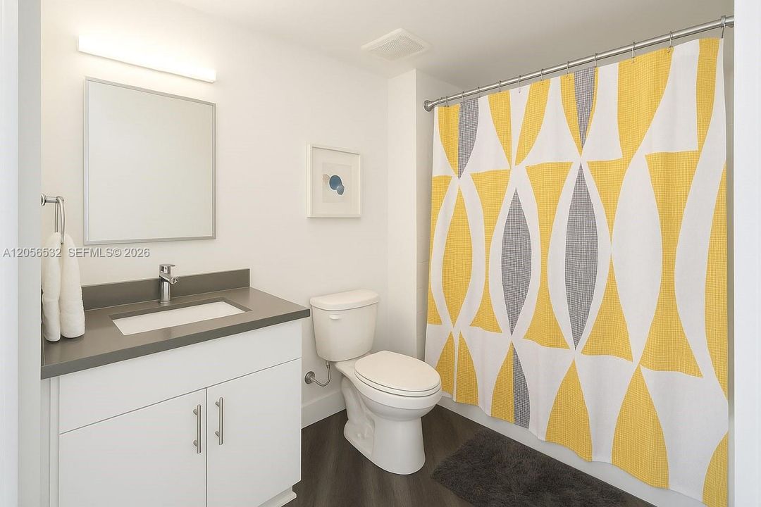 Secondary bathroom