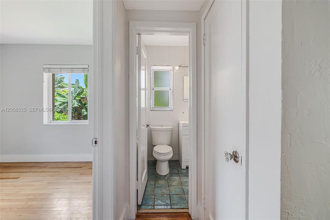 Hallway Bathroom